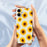 For iPhone 17 Case Sunflowers Pattern Printing Straight Edge TPU Phone Back Cover - Beige - 6