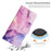 For iPhone 18 Pro Max / 17 Pro Max Stand Case Marble Pattern PU Leather Wallet Phone Cover - Purple - 5