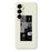 For Samsung Galaxy A56 5G Case Stitching Photos Pattern Printing Straight Edge TPU Phone Back Cover - Beige - 1