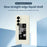 For Samsung Galaxy A56 5G Case Stitching Photos Pattern Printing Straight Edge TPU Phone Back Cover - Beige - 3