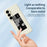 For Samsung Galaxy A56 5G Case Stitching Photos Pattern Printing Straight Edge TPU Phone Back Cover - Beige - 4