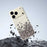 For iPhone 18 Pro Max / 17 Pro Max Case Grey Flowers Pattern Printing Straight Edge TPU Phone Back Cover - Beige - 7