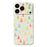 For iPhone 18 Pro Max / 17 Pro Max Case Colorful Trees Pattern Printing Straight Edge TPU Phone Back Cover - Beige - 1