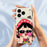For iPhone 18 Pro Max / 17 Pro Max Case Cute Kid Pattern Printing Straight Edge TPU Phone Back Cover - Beige - 6