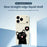 For iPhone 18 Pro Max / 17 Pro Max Case Love Black Cat Pattern Printing Straight Edge TPU Phone Back Cover - Beige - 3