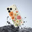 For iPhone 18 Pro Max / 17 Pro Max Case Beautiful Flowers Pattern Printing Straight Edge TPU Phone Back Cover - Beige - 7