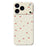 For iPhone 18 Pro Max / 17 Pro Max Case Red Cherry Pattern Printing Straight Edge TPU Phone Back Cover - Beige - 1