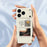 For iPhone 18 Pro Max / 17 Pro Max Case Meet You Photo Pattern Printing Straight Edge TPU Phone Back Cover - Beige - 4