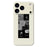 For iPhone 18 Pro Max / 17 Pro Max Case Stitching Photos Pattern Printing Straight Edge TPU Phone Back Cover - Beige - 1