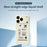 For iPhone 18 Pro Max / 17 Pro Max Case Boarding Ticket Pattern Printing Straight Edge TPU Phone Back Cover - Beige - 2