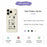 For iPhone 18 Pro Max / 17 Pro Max Case Boarding Ticket Pattern Printing Straight Edge TPU Phone Back Cover - Beige - 7