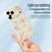 For iPhone 18 Pro Max / 17 Pro Max Case Flowers and Grass Pattern Printing Straight Edge TPU Phone Back Cover - Beige - 3