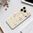 For iPhone 18 Pro Max / 17 Pro Max Case Flowers and Grass Pattern Printing Straight Edge TPU Phone Back Cover - Beige - 6