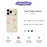For iPhone 18 Pro Max / 17 Pro Max Case Flowers and Grass Pattern Printing Straight Edge TPU Phone Back Cover - Beige - 7