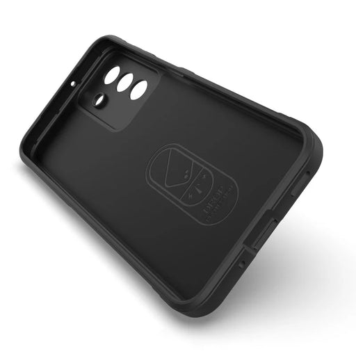 WANLONFENG For Samsung Galaxy A17 5G / A17 4G TPU Case  HD Series Anti Slip Phone Cover with Tempered Glass - Black - 2