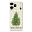 For iPhone 18 Pro / 17 Pro Case Christmas Tree Pattern Printing Straight Edge TPU Phone Back Cover - Beige - 1