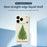 For iPhone 18 Pro / 17 Pro Case Christmas Tree Pattern Printing Straight Edge TPU Phone Back Cover - Beige - 3