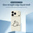 For iPhone 18 Pro / 17 Pro Case Stick Figure Pattern Printing Straight Edge TPU Phone Back Cover - Black - 2