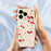 For iPhone 18 Pro / 17 Pro Case Big Bow Cherry Pattern Printing Straight Edge TPU Phone Back Cover - Green - 4