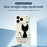 For iPhone 18 Pro / 17 Pro Case Black Cat on the Wall Pattern Printing Straight Edge TPU Phone Back Cover - Green - 2