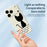 For iPhone 18 Pro / 17 Pro Case Black Cat on the Wall Pattern Printing Straight Edge TPU Phone Back Cover - Green - 3
