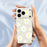 For iPhone 18 Pro / 17 Pro Case White Daisy Pattern Printing Straight Edge TPU Phone Back Cover - Green - 4
