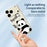 For iPhone 18 Pro / 17 Pro Case Panda Pattern Printing Straight Edge TPU Phone Back Cover - Green - 3