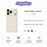 For iPhone 18 Pro / 17 Pro Case Small Flower Pattern Printing Straight Edge TPU Phone Back Cover - Green - 7