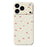 For iPhone 18 Pro / 17 Pro Case Red Cherry Pattern Printing Straight Edge TPU Phone Back Cover - Beige - 1