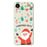 For iPhone Air Case Christmas Gifts Pattern Printing Straight Edge TPU Phone Back Cover - Beige - 1