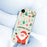 For iPhone Air Case Christmas Gifts Pattern Printing Straight Edge TPU Phone Back Cover - Beige - 5