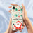For iPhone Air Case Christmas Gifts Pattern Printing Straight Edge TPU Phone Back Cover - Beige - 6