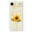 For iPhone Air Case Golden Butterfly Sunflower Pattern Printing Straight Edge TPU Phone Back Cover - Beige - 1