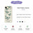 For iPhone Air Case Green Butterfly Pattern Printing Straight Edge TPU Phone Back Cover - Beige - 2