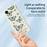 For iPhone Air Case Green Butterfly Pattern Printing Straight Edge TPU Phone Back Cover - Beige - 4