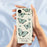 For iPhone Air Case Green Butterfly Pattern Printing Straight Edge TPU Phone Back Cover - Beige - 6
