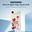 For iPhone Air Case Pink Elements Pattern Printing Straight Edge TPU Phone Back Cover - Beige - 3