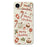 For iPhone Air Case Merry Christmas Pattern Printing Straight Edge TPU Phone Back Cover - Beige - 1