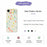 For iPhone Air Case Colorful Trees Pattern Printing Straight Edge TPU Phone Back Cover - Beige - 2