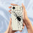 For iPhone Air Case Spider Pattern Printing Straight Edge TPU Phone Back Cover - Beige - 6