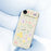 For iPhone Air Case Small Flowers Pattern Printing Straight Edge TPU Phone Back Cover - Beige - 5