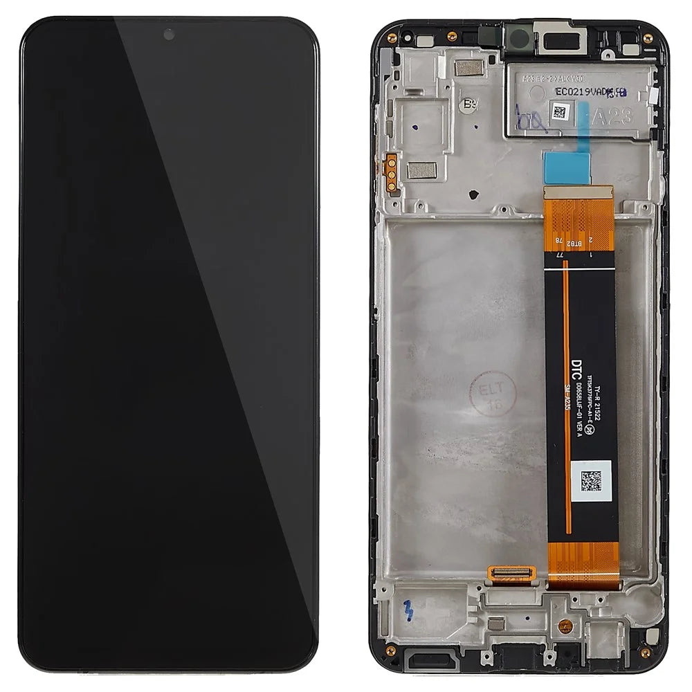 For Samsung Galaxy A23 4G A235 Grade C LCD Screen and Digitizer Assembly + Frame Replacement Part (without Logo) - 1