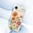 For iPhone Air Case Beautiful Flowers Pattern Printing Straight Edge TPU Phone Back Cover - Beige - 5