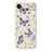 For iPhone Air Case Purple Butterflies Pattern Printing Straight Edge TPU Phone Back Cover - Beige - 1