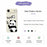 For iPhone Air Case Panda Pattern Printing Straight Edge TPU Phone Back Cover - Beige - 2