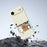 For iPhone Air Case Three Animal Dolls Pattern Printing Straight Edge TPU Phone Back Cover - Beige - 7