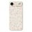 For iPhone Air Case Small Flower Pattern Printing Straight Edge TPU Phone Back Cover - Beige - 1