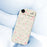 For iPhone Air Case Small Flower Pattern Printing Straight Edge TPU Phone Back Cover - Beige - 5