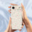 For iPhone Air Case Small Flower Pattern Printing Straight Edge TPU Phone Back Cover - Beige - 6