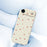 For iPhone Air Case Red Cherry Pattern Printing Straight Edge TPU Phone Back Cover - Beige - 5